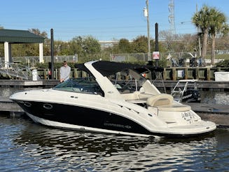 Lindo chaparral luxuoso/esportivo de 28 pés com cabine e capitão fornecidos