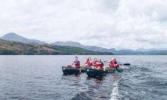 Open Canoeing, Kayaking, & Raft Building, in the Coniston Area of the Lake District