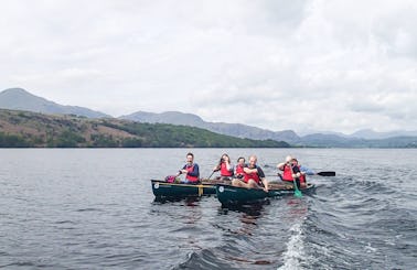 Open Canoeing, Kayaking, & Raft Building, in the Coniston Area of the Lake District