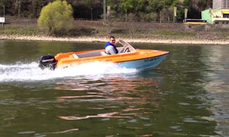 Self Drive Motorboat Hire in Koblenz, Germany for 4 Pax