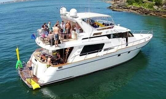 Enjoy ''MV Enigma'' Luxury Yacht cruising Sydney Harbour 