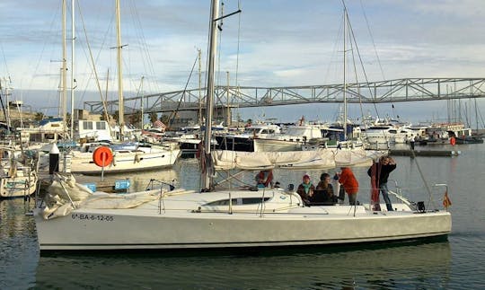 Explore Barcelona on 31ft Regatta Sailing Yacht!