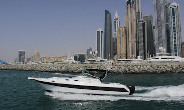 36ft Gulf Craft Ambassador Rental for Speed Boat Fishing and Cruising in Dubai