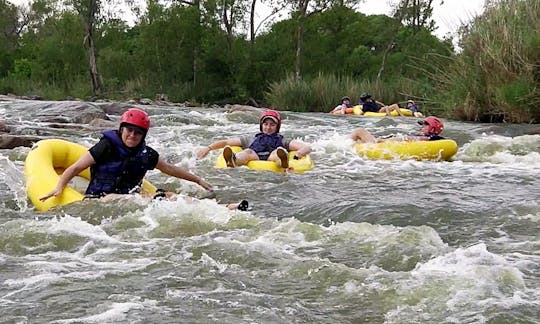 River Tubing On Vaal River In Vanderbijlpark, South Africa