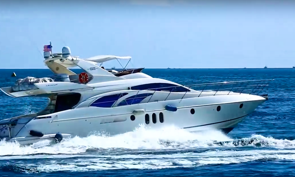 Charter 62 Azimut Fly Bridge Luxury Yacht Jet Ski In
