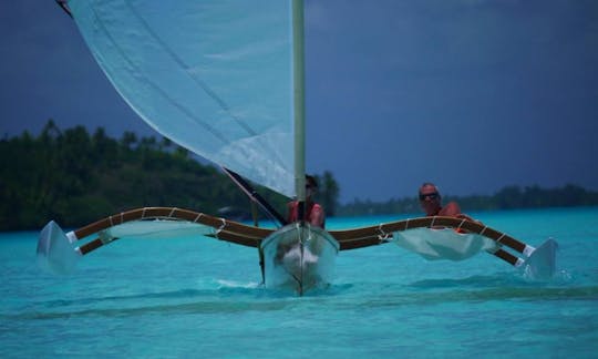 Discover Bora's Lagoon on Traditional Canoe "Lorita"