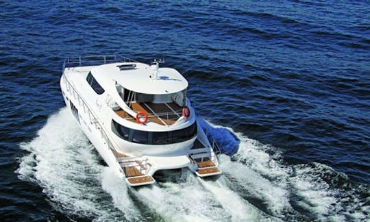 Charter on Power Catamaran from South Africa