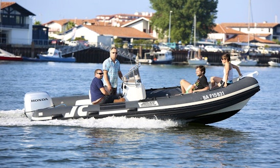 Enjoy Hendaye, France On Joker Boat Clubman 19 Powerboat