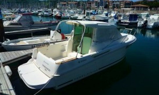 Enjoy Merry Fisher 655 Powerboat In Hendaye, Basque Country
