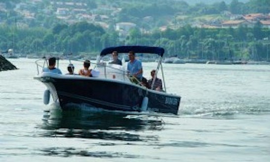 Enjoy The White Shark 225 Powerboat In Hendaye, Basque Country