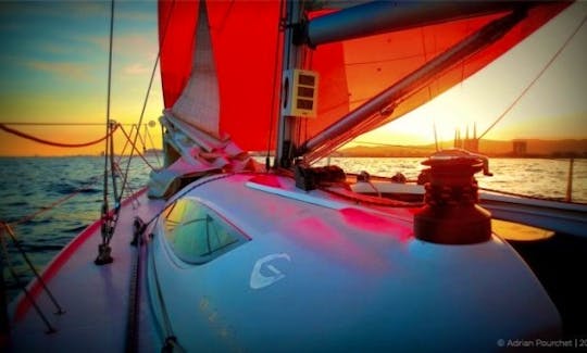 Explore Barcelona on 31ft Regatta Sailing Yacht!