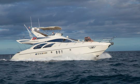 55' Azimut Yacht Rental in Cabo San Lucas, Mexico