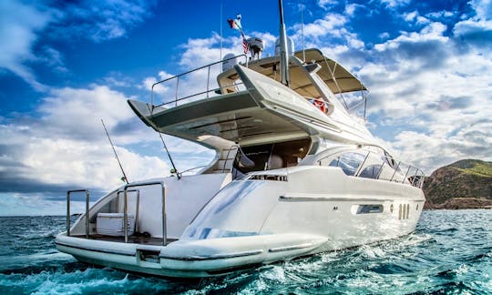 50' Azimut Yacht Rental in Cabo San Lucas, Mexico