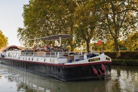 Explore Canal Du Midi, Argeliers on 103' Canal Boat