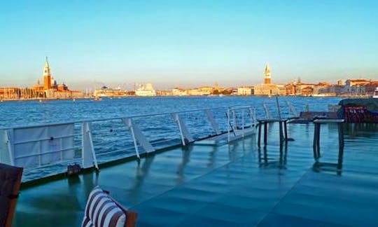 Explore Venice, Italy on 140' La Bella Vita Canal Boat