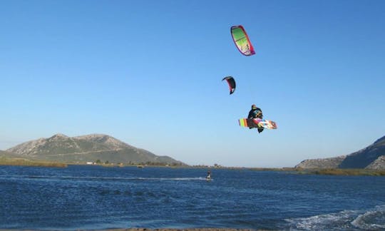 Aulas de kitesurf em Thessaloniki, Grécia