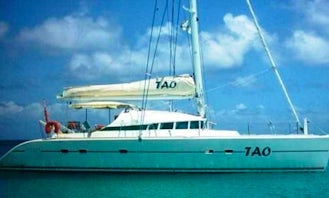 7 Day Cruise Aboard 47ft Cruising Catamaran in Sainte-Anne, Guadeloupe