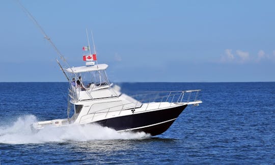 Yacht de pêche Cabo Sport de 35 pieds à Puerto Vallarta, Mexique