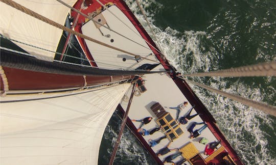 Charter 108' Schooner in Harlingen, Netherlands