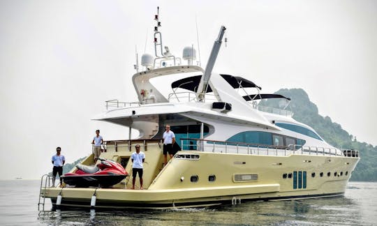 Charter Bilgin 98' Power Mega Yacht in Phuket, Thailand
