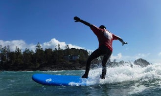 Learn to Surf in Tofino, BC with the best Instructor