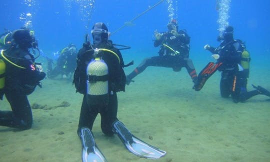 Cours de plongée aux Canaries, Espagne