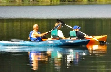 Tandem Kayak Rental With Overnight Stay On Lake Wawaka
