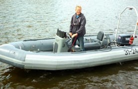 Enjoy Leeuwarden, Friesland by Rigid Inflatable Boat