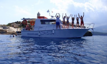 Aluguer de barco de mergulho “Dive Easy II” em Corfu, Grécia