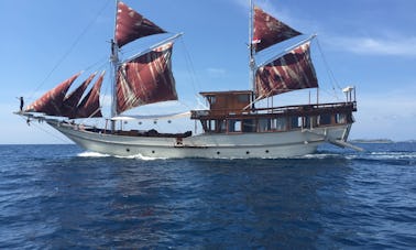 Nyaman Boat for Rent in Komodo.