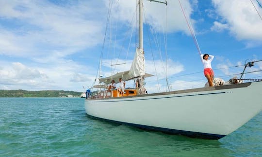 Charter a Sailing 72'  Wooden Cutter in Kawthoung, Mynamar