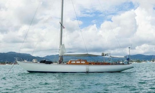 Charter a Sailing 72'  Wooden Cutter in Kawthoung, Mynamar