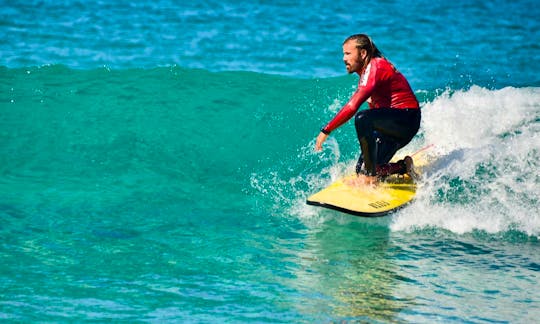 Basic Surf Lessons in Corralejo, Spain