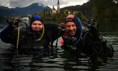 Discover Scuba Diving in Lake Bled