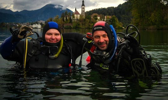 Diving  Trip and PADI Courses in Lake Bled, Slovenia!
