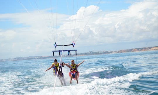 Parasailing in Vilamoura Marina