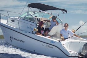 Bora Bora Fishing Charter On 22ft "Debby" Striper Boat
