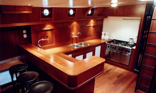 Charter 118' Cruising Schooner in Harlingen, Netherlands