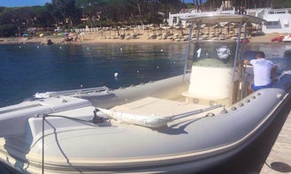 Rent 30' Rigid Inflatable Boat in Sardegna, Italy