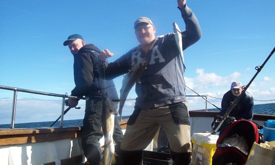 Fishing Trip Charter On Lady Gwen II Lochin 33 With Captain Sean In  County Clare, Ireland