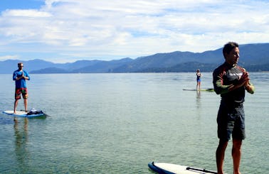 Paddle Board Yoga in South Lake Tahoe