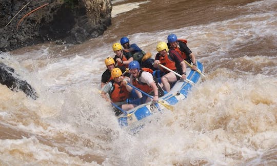 Disfrute de viajes de rafting en el condado de Kirinyaga, Kenia