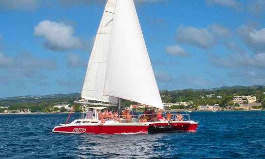 Charter 45ft "Stiletto" Cruising Catamaran In Christchurch, Barbados