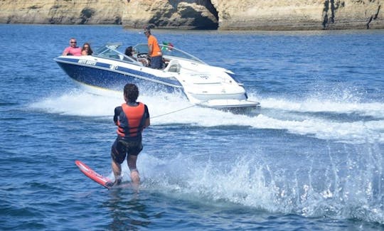 Enjoy the 23ft Cobal Bowrider for Cruise and Swim on the Algarvian Coast