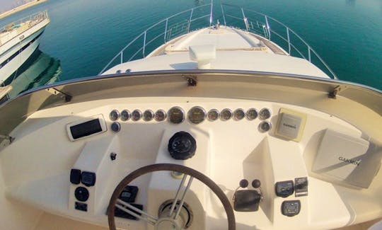 Charter on 64ft "Red Rose" Catamaran in Dubai, United Arab Emirates