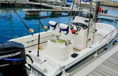 High Quality Boston Whaler 190 Outrage For Charter In Calheta Marina Madeira Island.