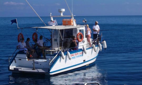 Enjoy Fishing in Protaras Agia Napa with Captain Socrates