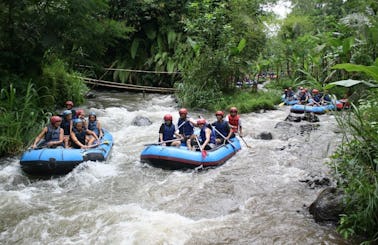 Enjoy Rafting Trips on Telaga Waja River in Denpasar, Bali