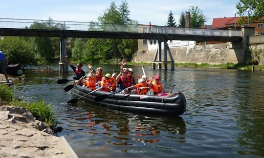 Disfrute de recorridos en canoa inflable en Karsdorf, Sajonia-Anhalt