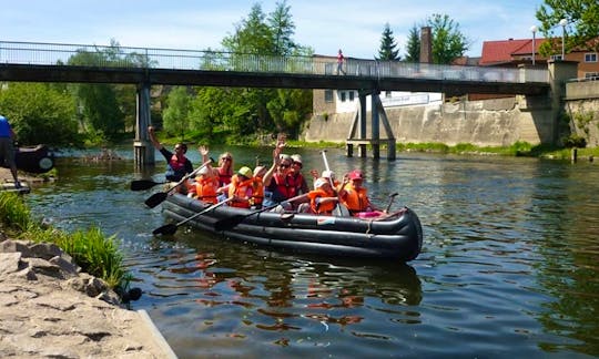 Enjoy Inflatable Canoe Tours in Karsdorf, Sachsen-Anhalt